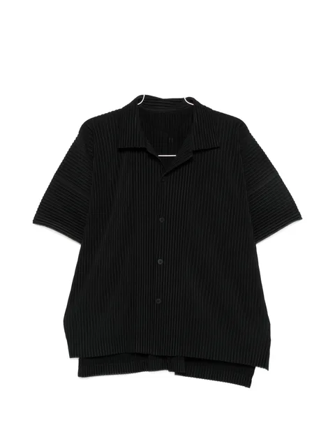 pleated shortsleeved shirt
