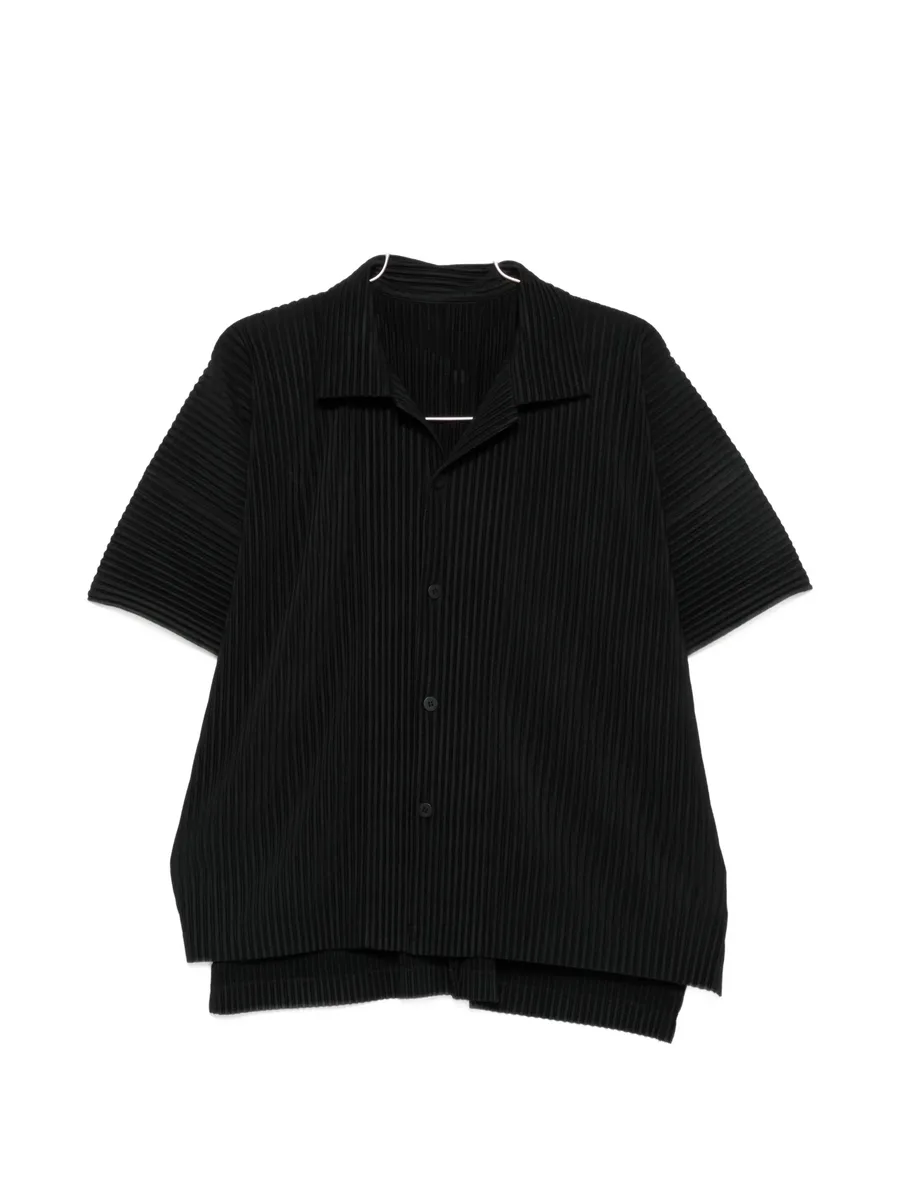 pleated shortsleeved shirt 1