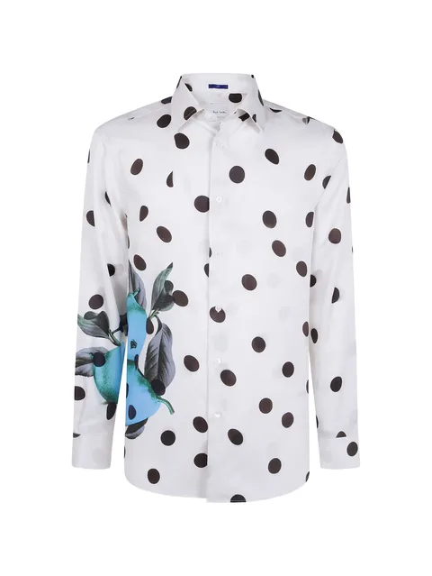polka-dot shirt