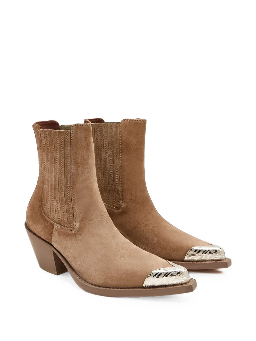 Dallas embellished ankle boots 2