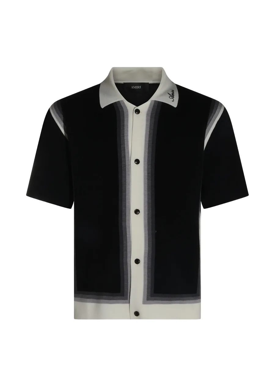 panels knit shirt 1