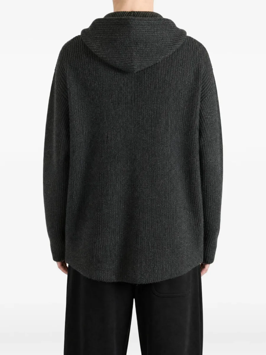 ribbed zip-up hoodie 4