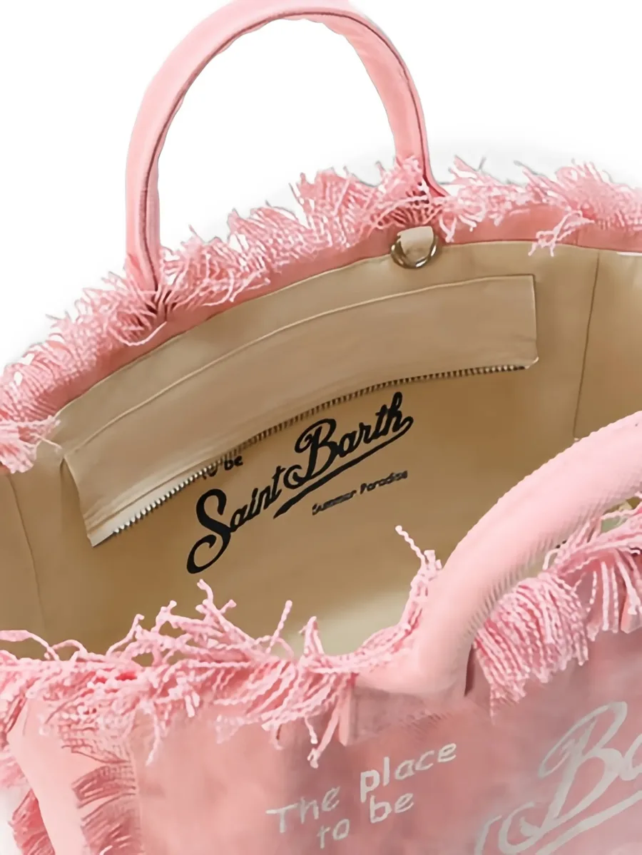 Colette frayed beach bag 2