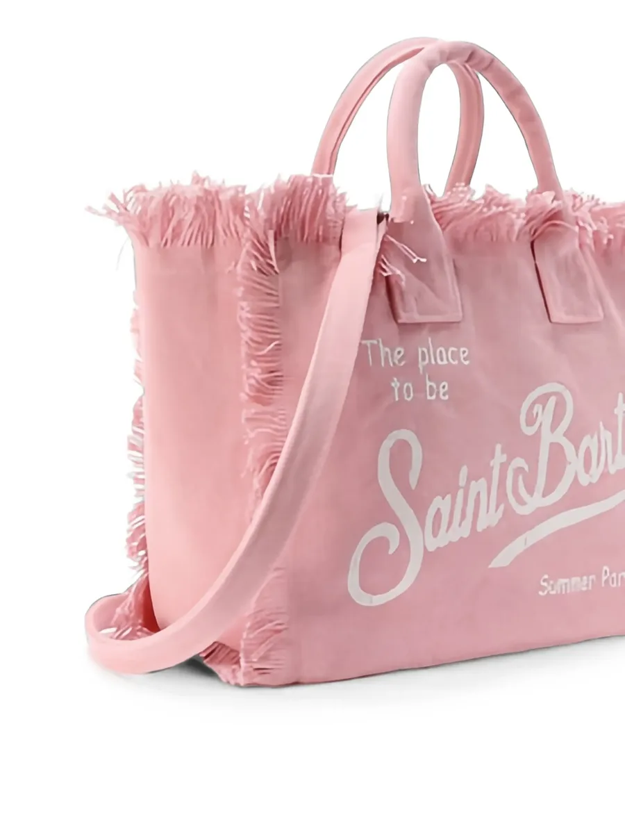 Colette frayed beach bag 3