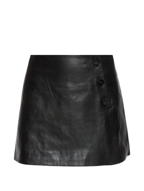 Rebelle leather mini skirt