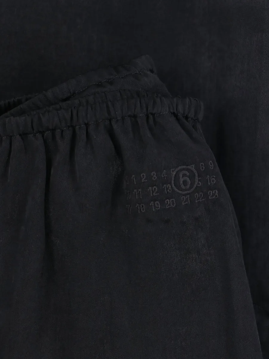 logo-print midi skirt 4