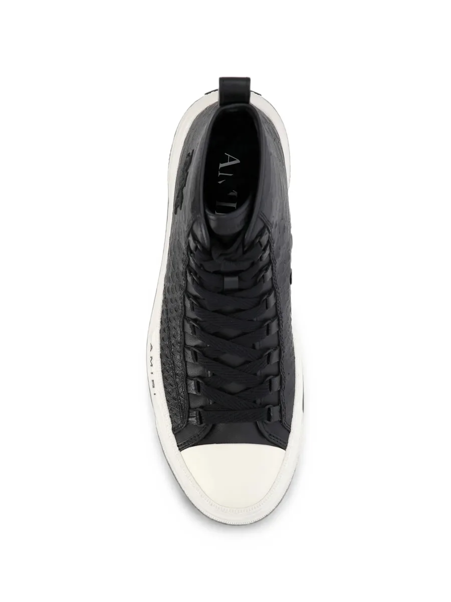 python embossed MA Court Hi sneakers 3