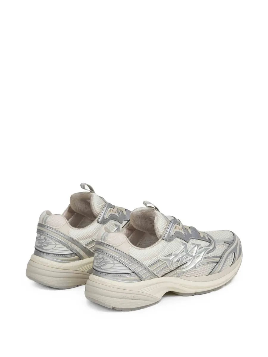Metallic M-Tech panelled mesh sneakers 3