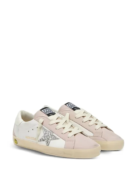 Super-Star glitter-patch sneakers