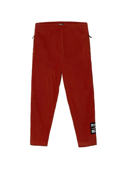 logo-patch fleece trousers