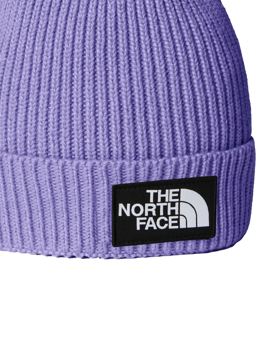 logo-patch ribbed-knit beanie hat 3