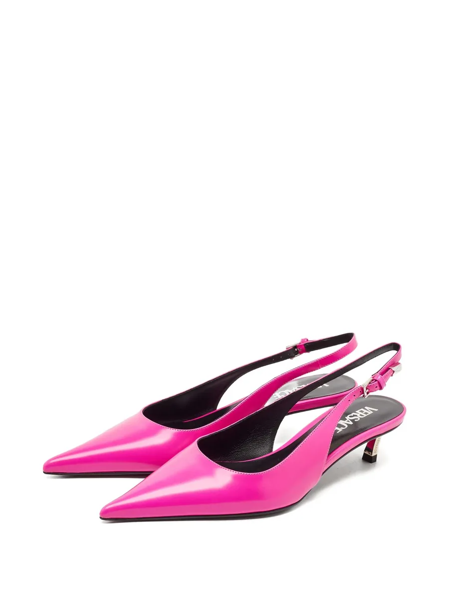 45mm pointed-toe slingback pumps 3