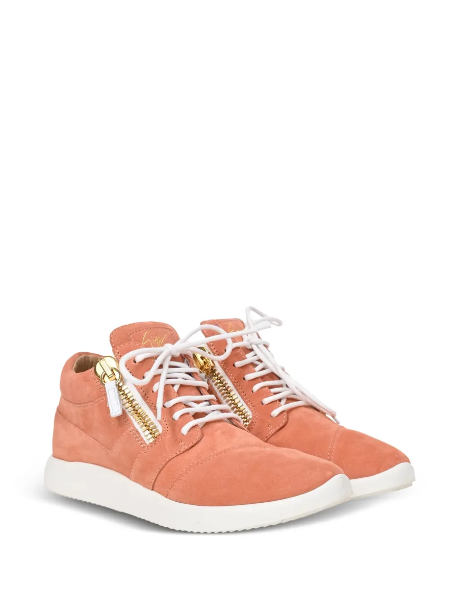 Lace-up high-top sneakers 4