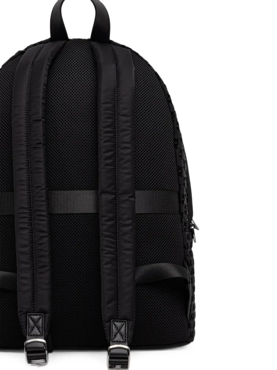 logo-print backpack 3