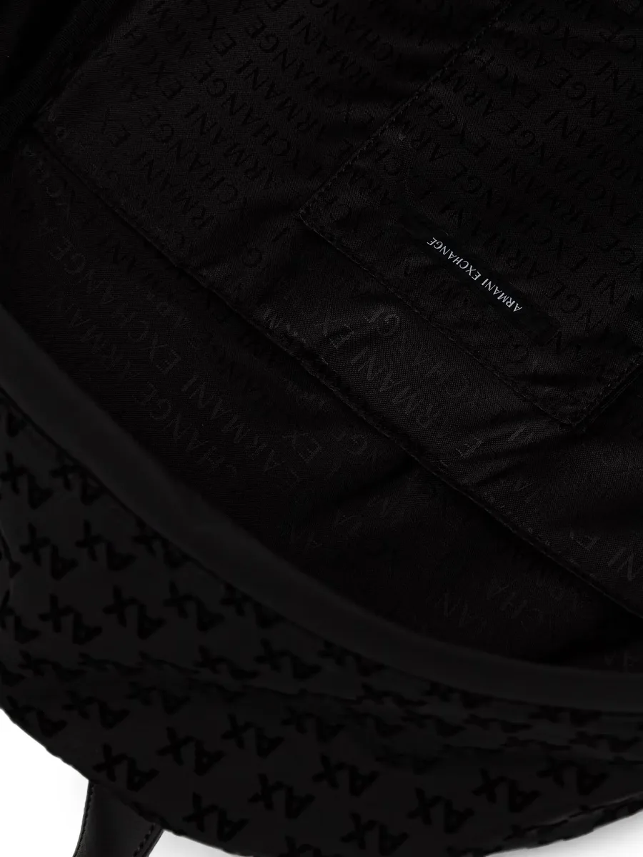 logo-print backpack 5