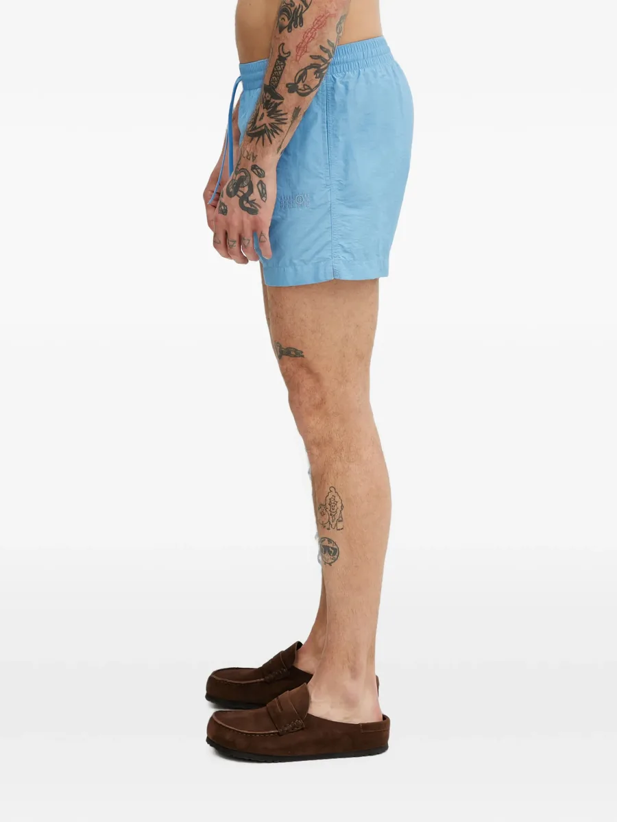 logo-print drawstring swim shorts 3