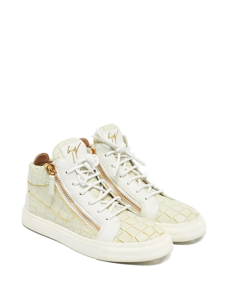 crocodile-effect sneakers 4