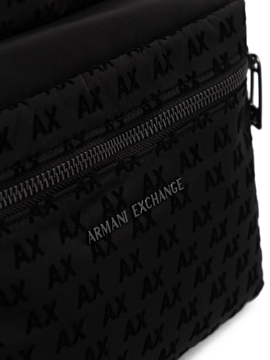 logo-print backpack 4