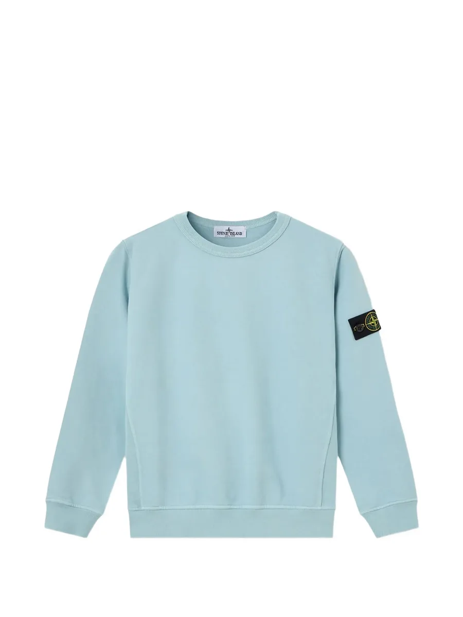 logo-patch sweater 1