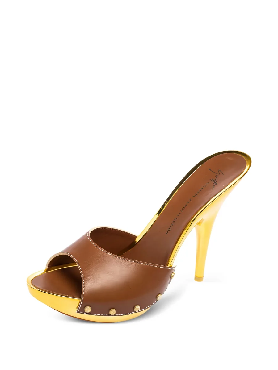 140mm leather sandals 4