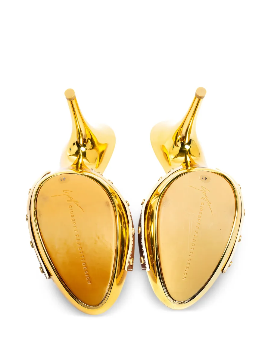 140mm leather sandals 8