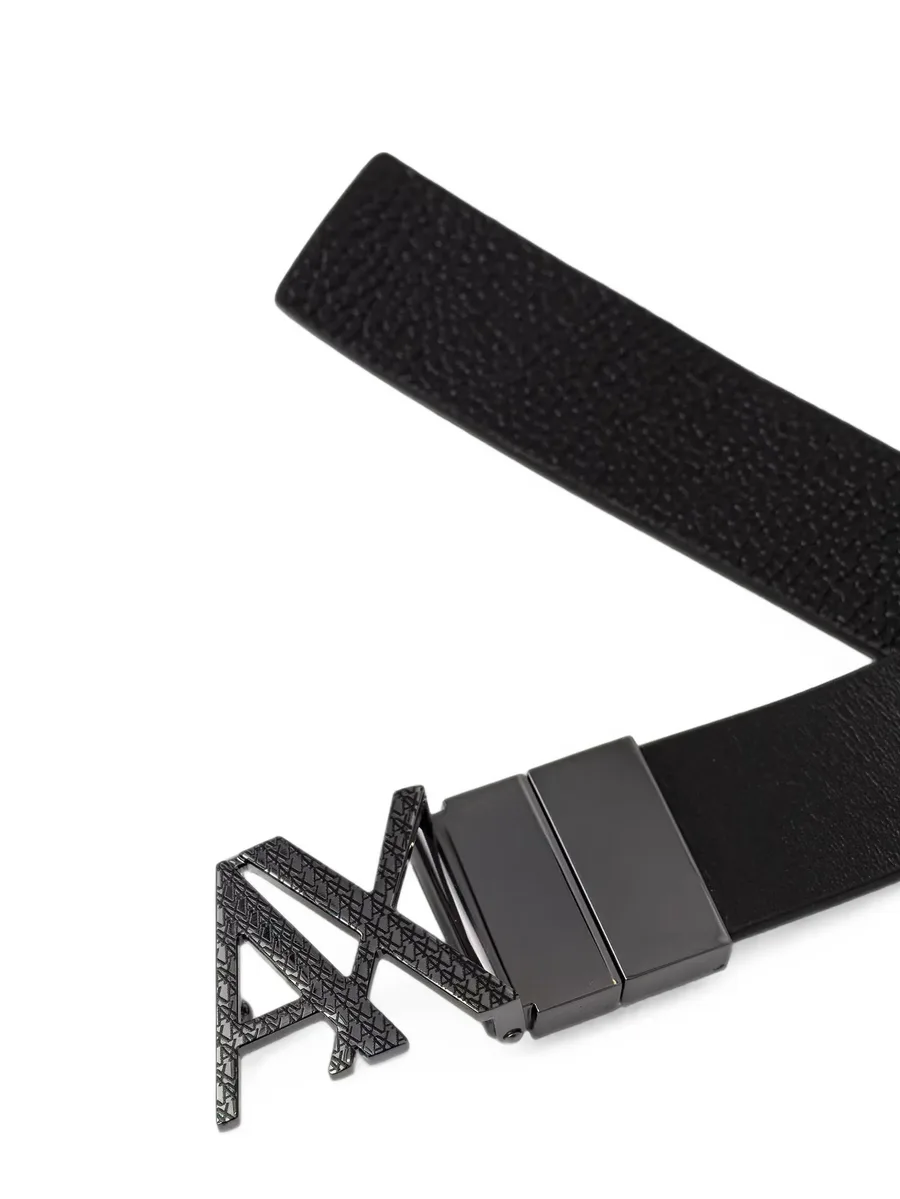 logo-plaque reversible belt 2
