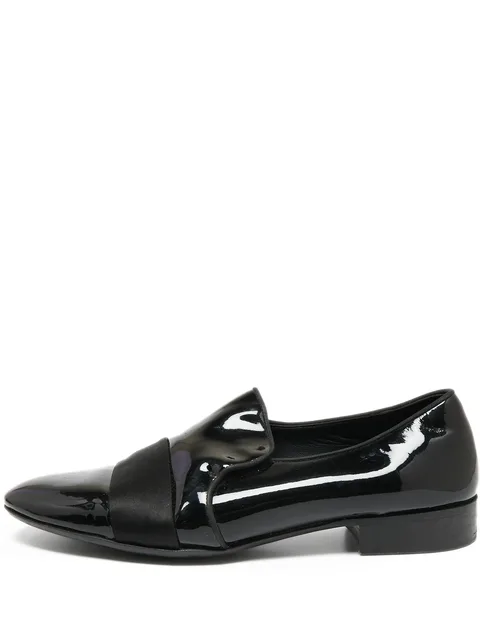 leather loafers