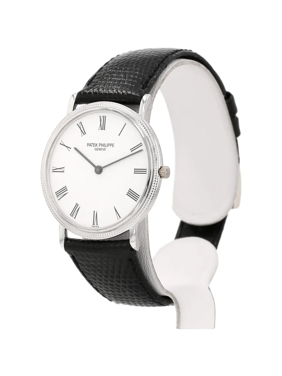 1980s Calatrava Clous de Paris 33mm watch 3
