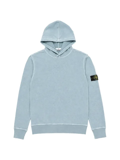 logo-patch hoodie