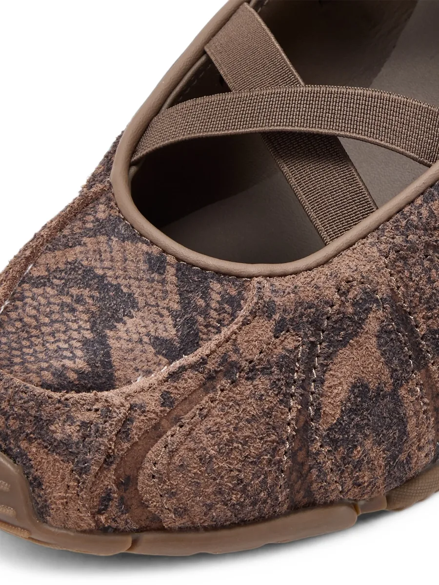 Ghost Sprint snakeskin-effect ballet flats 4