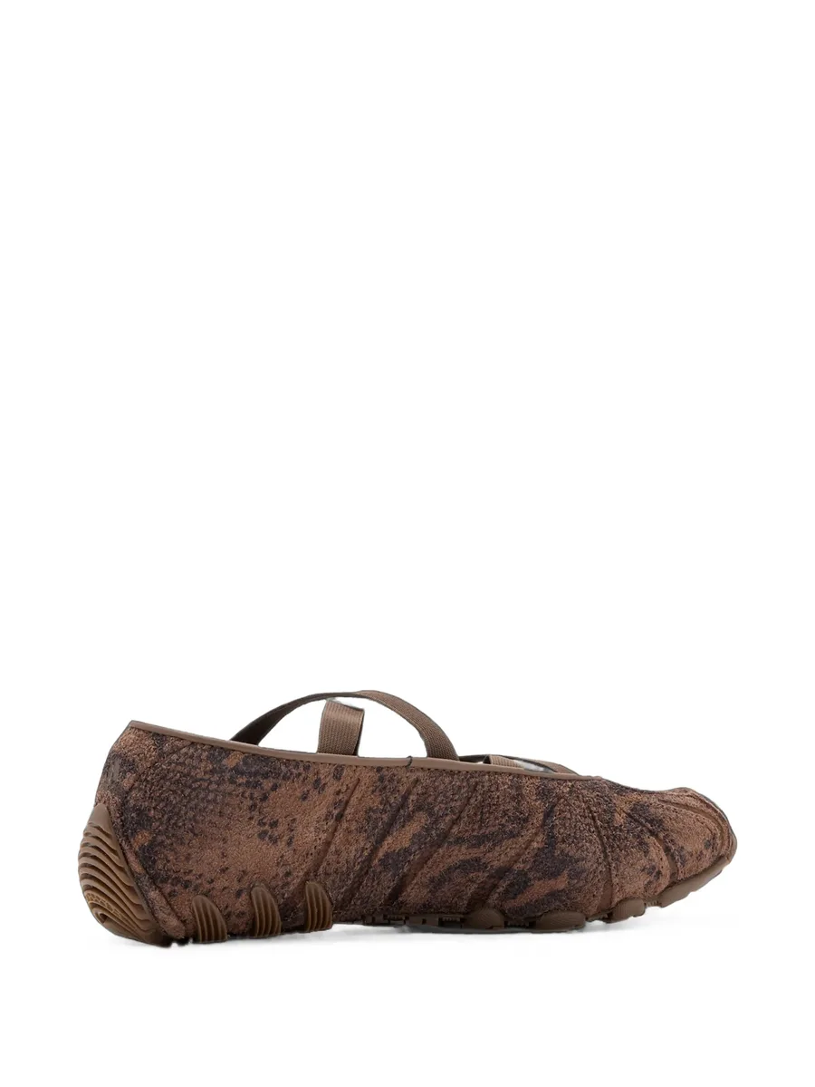 Ghost Sprint snakeskin-effect ballet flats 3