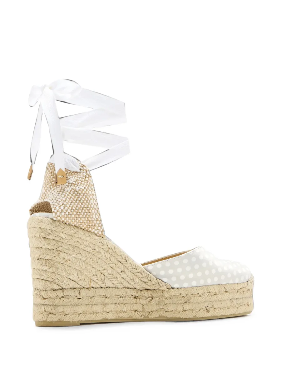 Carina polka-dot wedge espadrilles 3