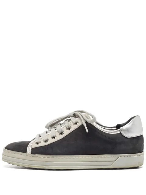 leather sneakers