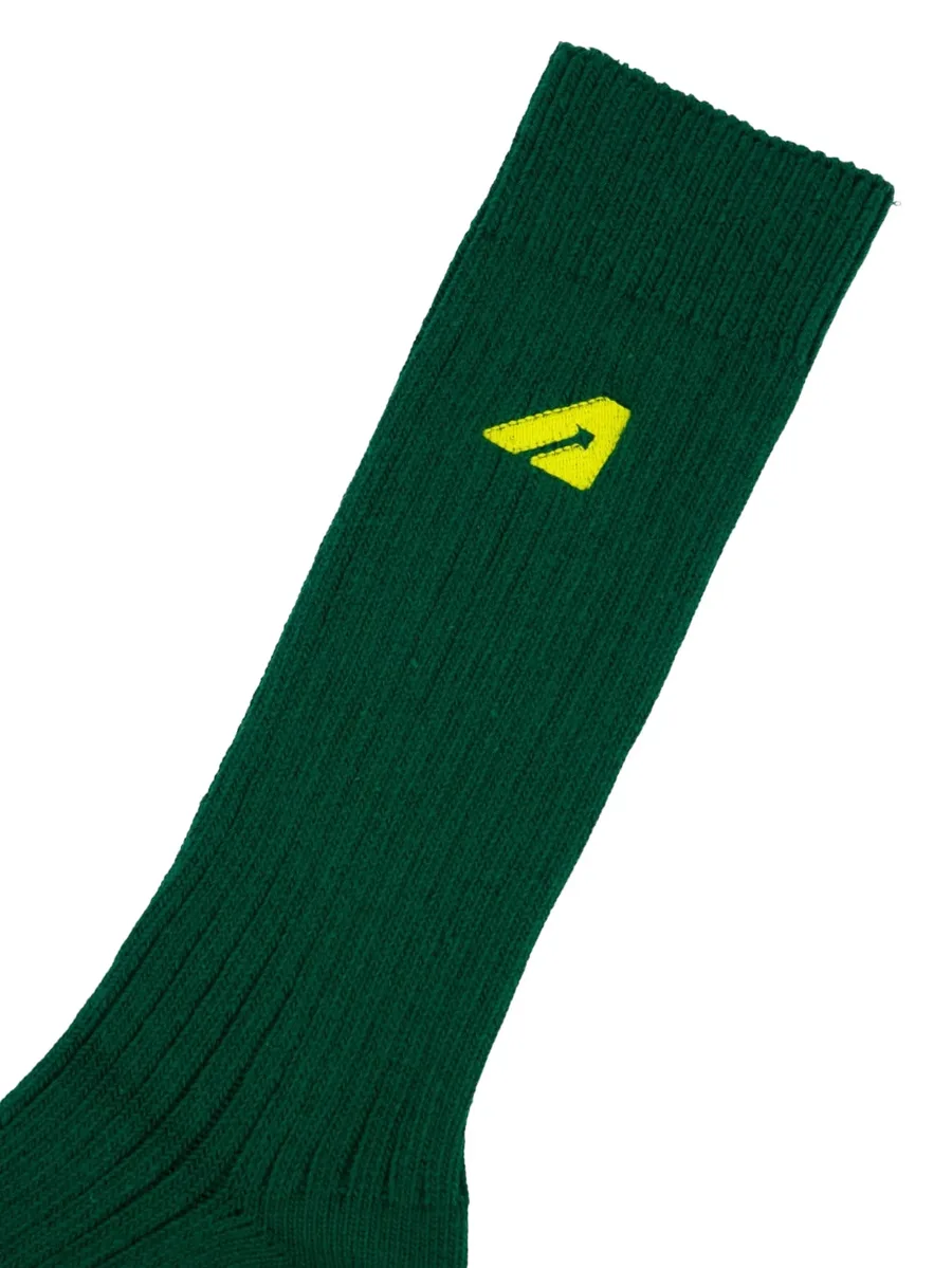 A-arrow ribbed-knit socks 2