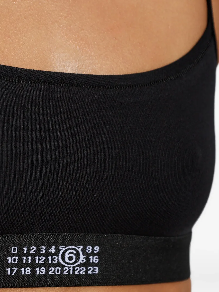 logo-print bra 4