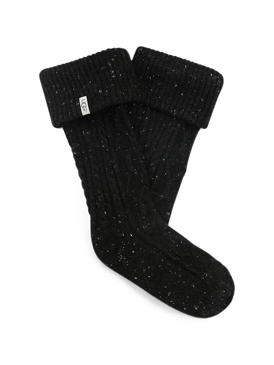 Shaye cable-knit socks 1