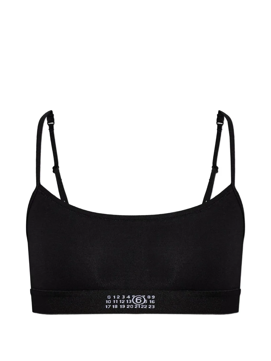 logo-print bra 1