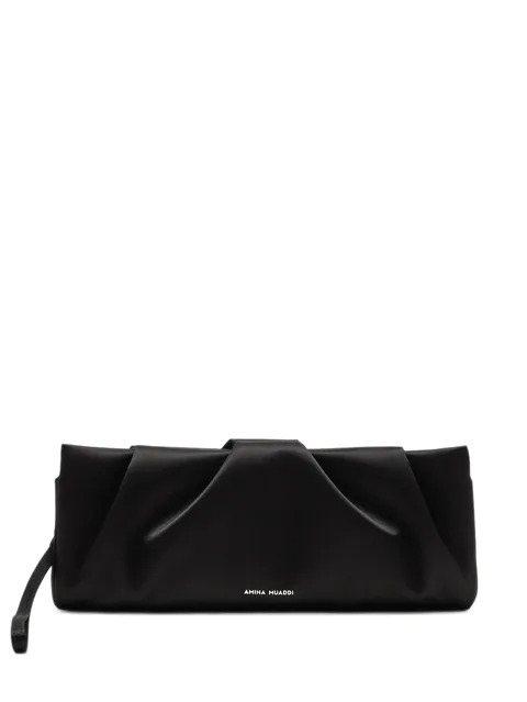 Vittoria satin clutch bag