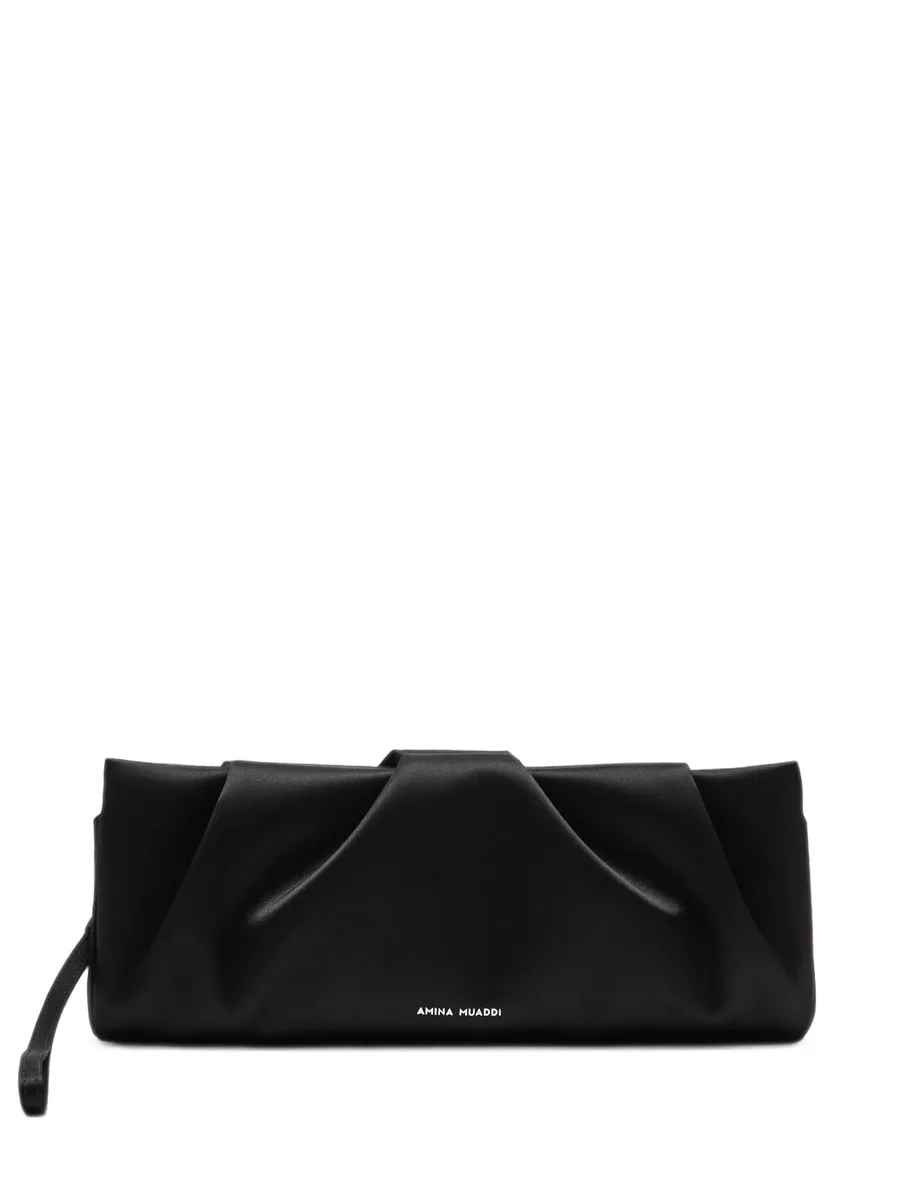 Vittoria satin clutch bag 1