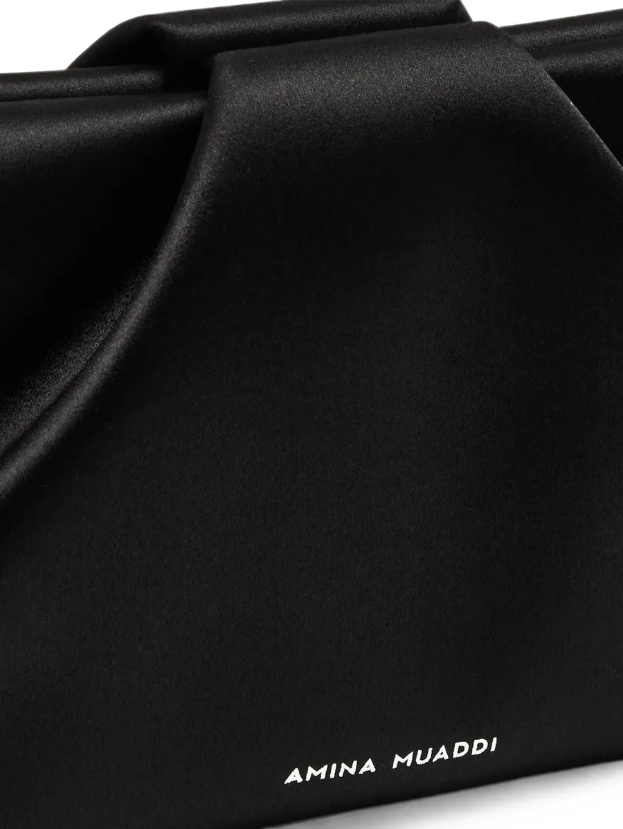Vittoria satin clutch bag 4