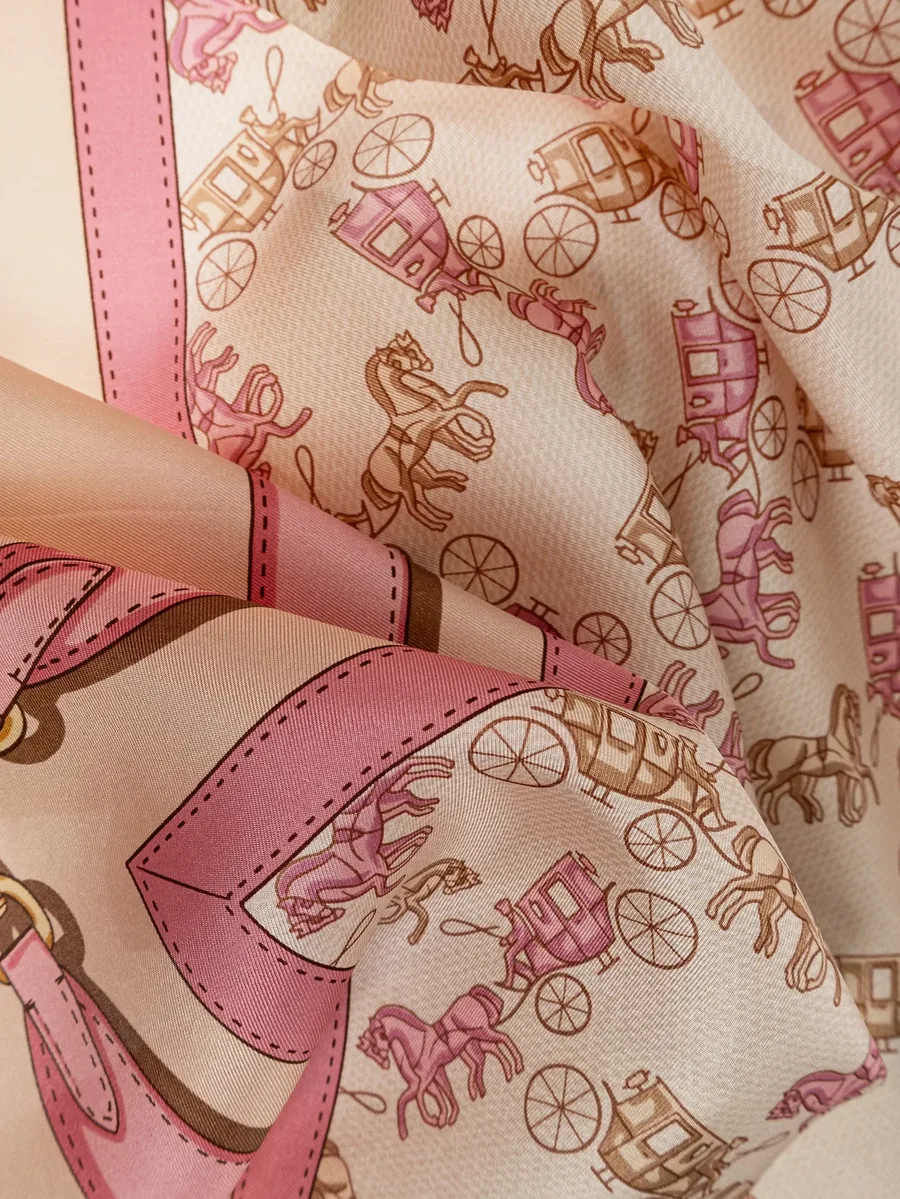 horse and carriage scarf 3