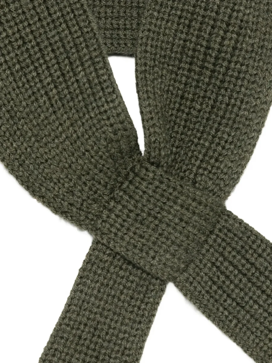 Luna ribbed-knit scarf 3