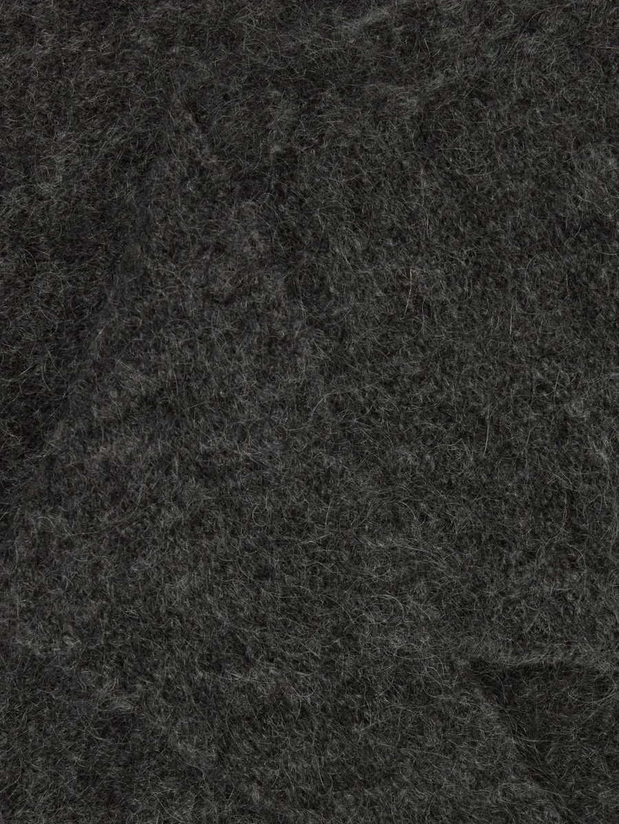brushed triangular scarf 2