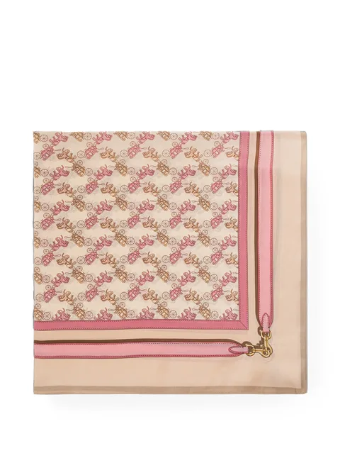 horse and carriage scarf