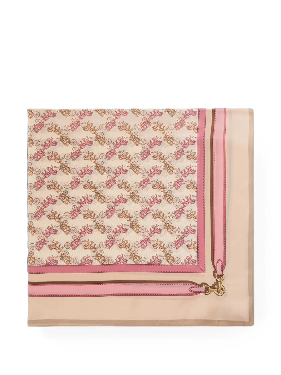 horse and carriage scarf 1