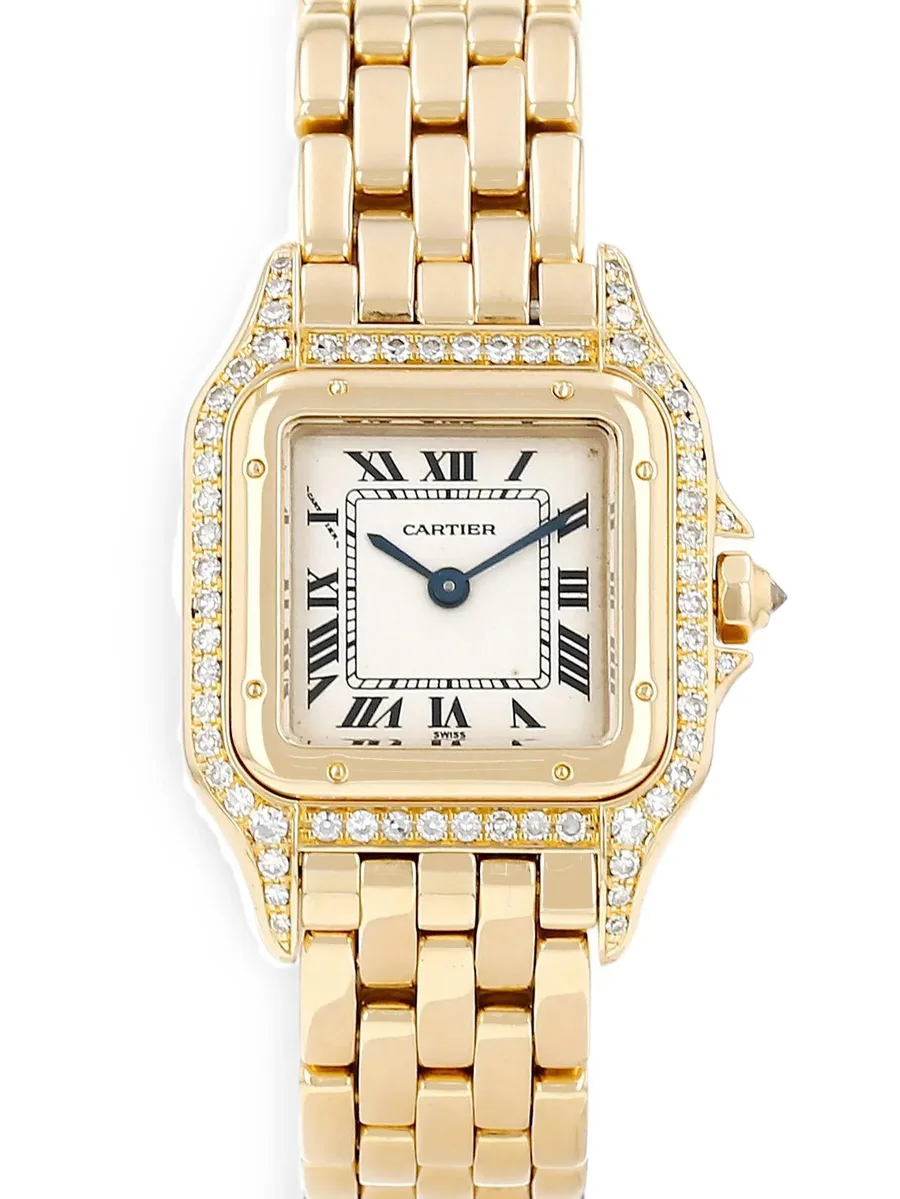 1990s Panthère Diamond 22mm watch 2
