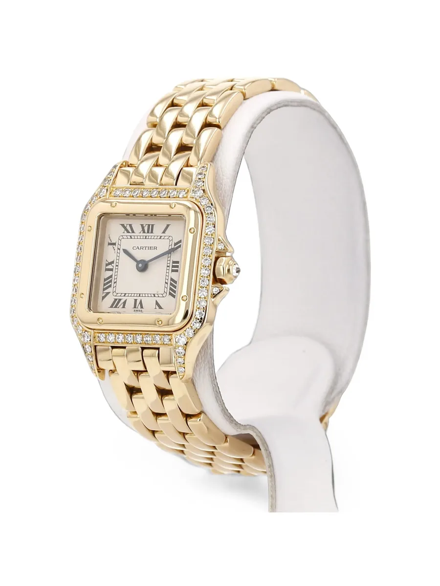 1990s Panthère Diamond 22mm watch 4