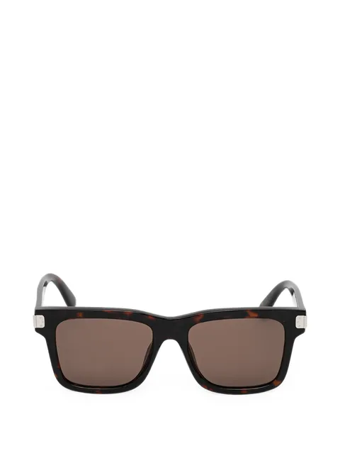 tortoiseshell-effect sunglasses