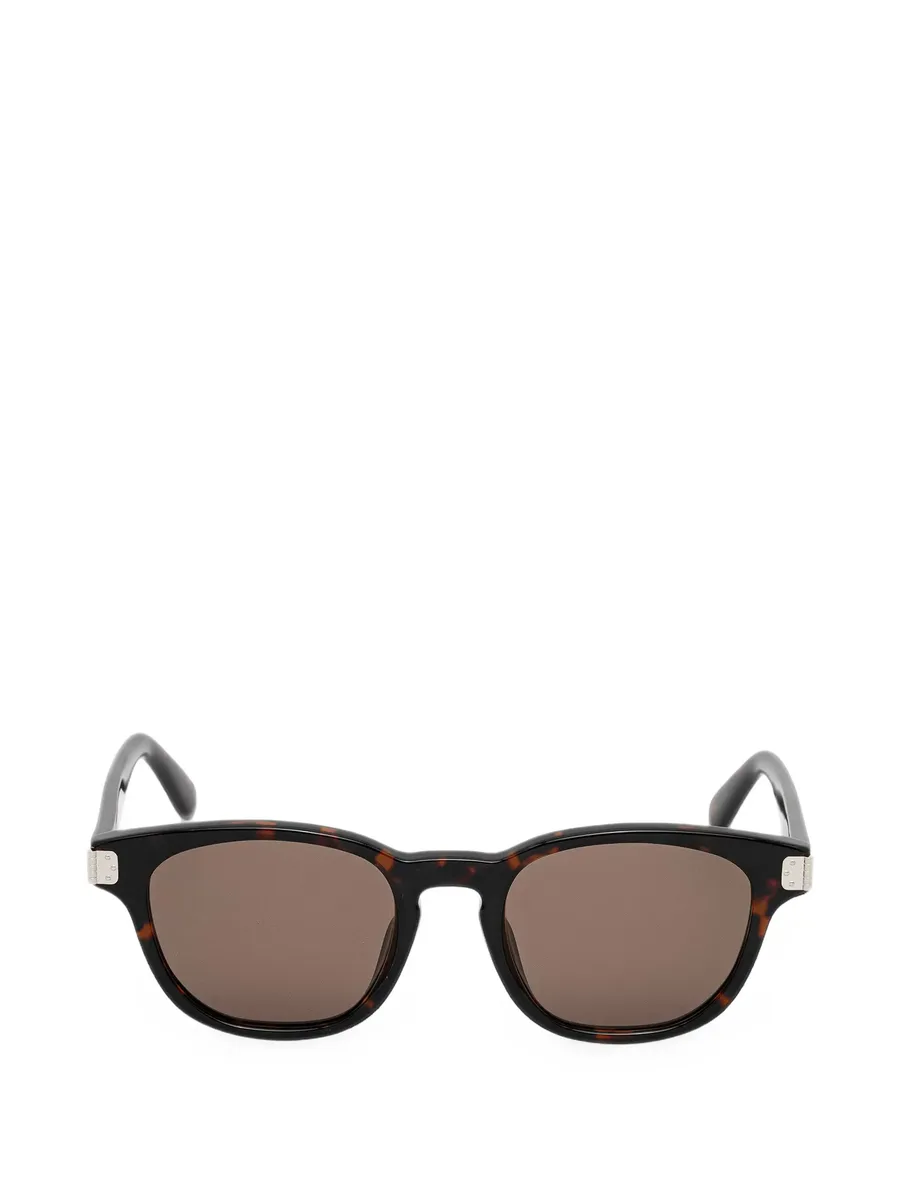 tortoiseshell-effect sunglasses 1