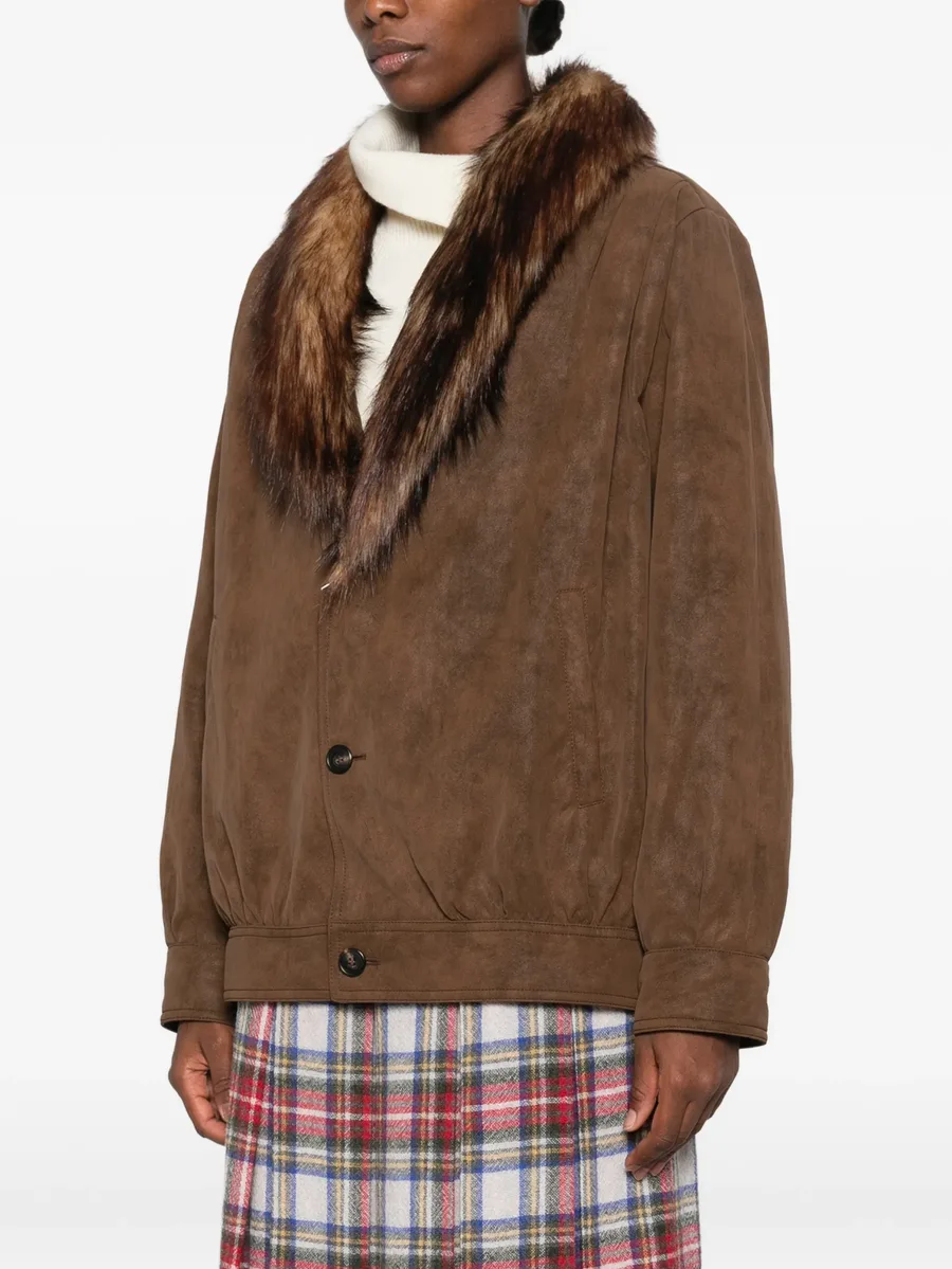 faux-fur collar jacket 3